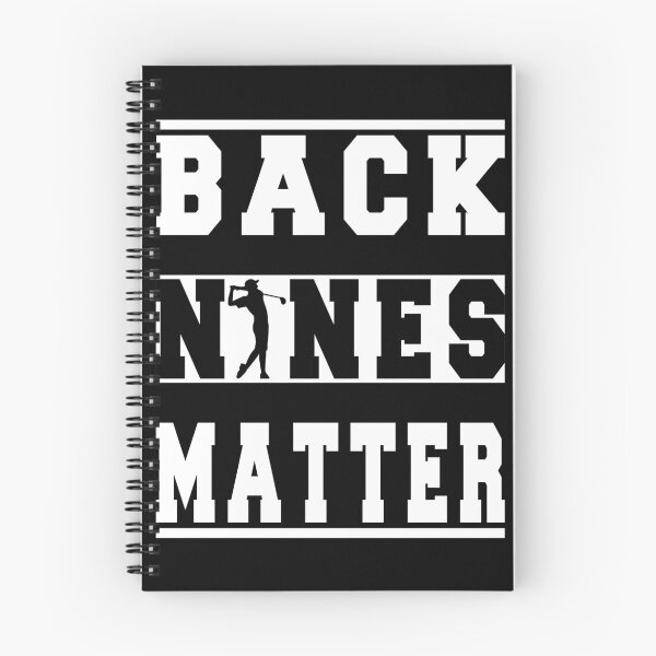 Item preview, back nines matter golfer gift quote about golf lovers gift idea  designed and sold by khalidelk.