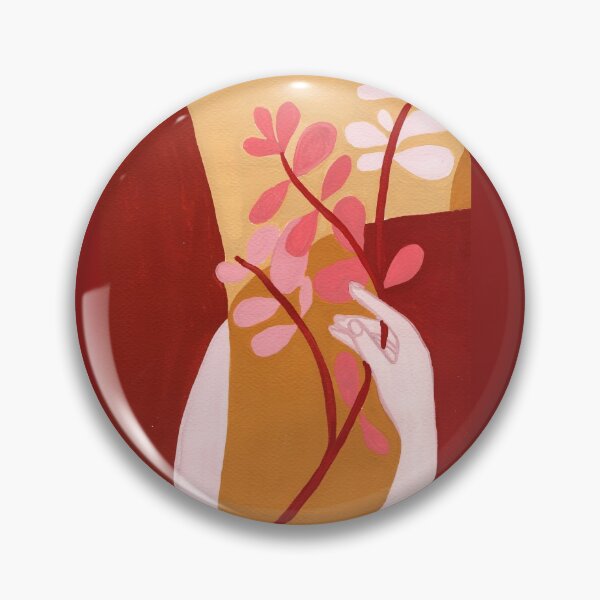 Item preview, Hand and Flower Abstract designed and sold by lmdesignstudio.