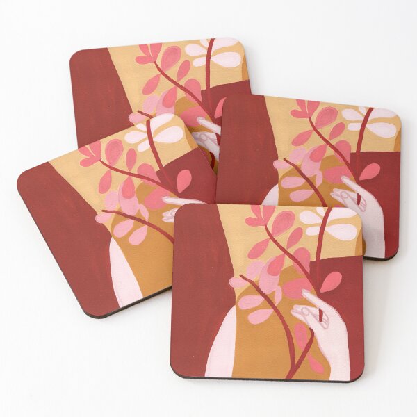 Item preview, Hand and Flower Abstract designed and sold by lmdesignstudio.