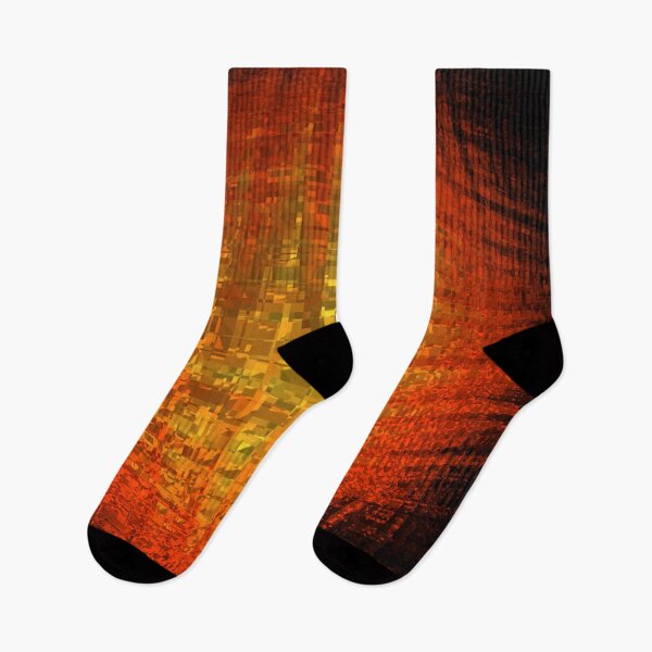 Item preview, Orange Abstract Colorful Geomatric Line Pattern / Liquid Psychedelic Art  designed and sold by GuitarZan's.