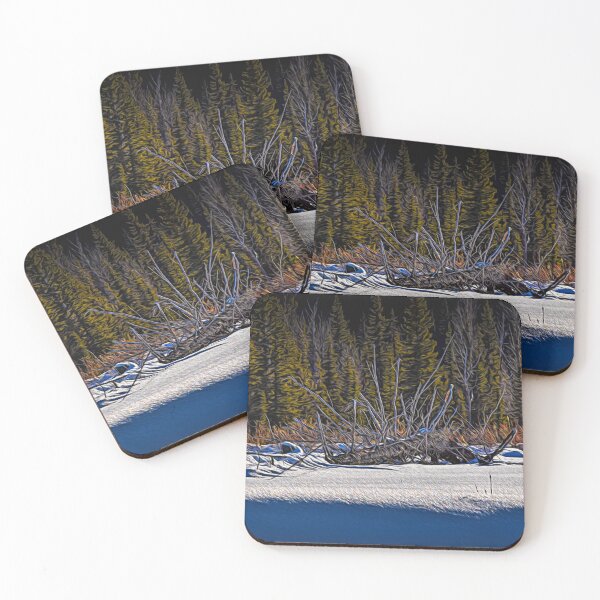Item preview, Banks of the river illustration designed and sold by CanadianWild418.