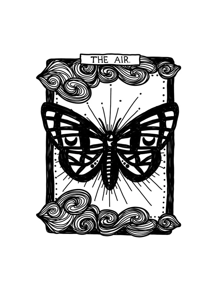 Thumbnail 4 of 4, iPhone Case, Moth Tarot Card designed and sold by Raspberry-Milk.