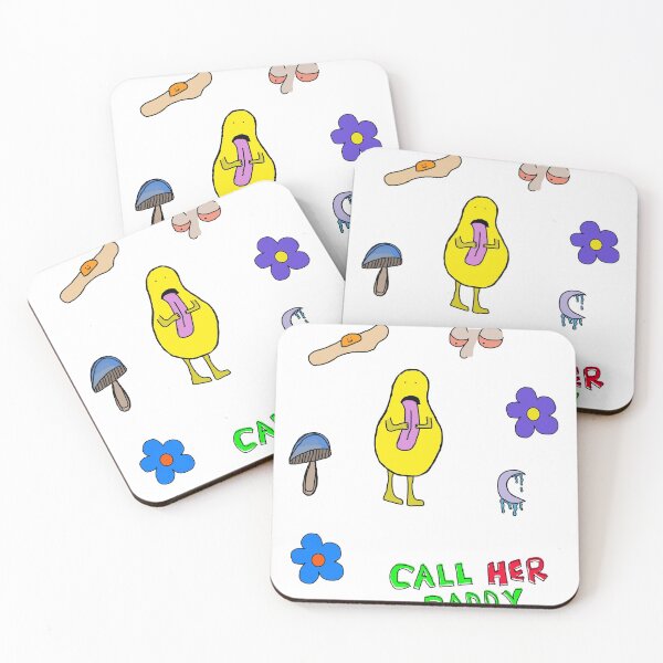 Item preview, "Call her daddy" Cute Doodle Sticker Pack designed and sold by dontflashtash.