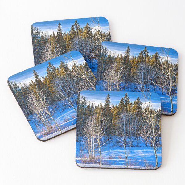 Item preview, Winter in Alberta illustration designed and sold by CanadianWild418.
