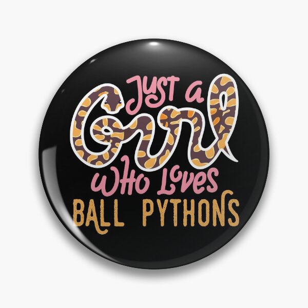 Item preview, Just a Girl Who Loves Ball Pythons designed and sold by Clara Hollins.