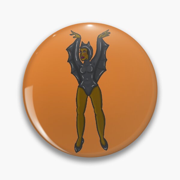 Item preview, Bat Pinup designed and sold by TesiaMarieArt.