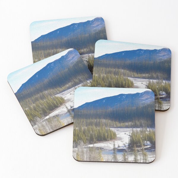 Item preview, Winter in the foothills illustration designed and sold by CanadianWild418.