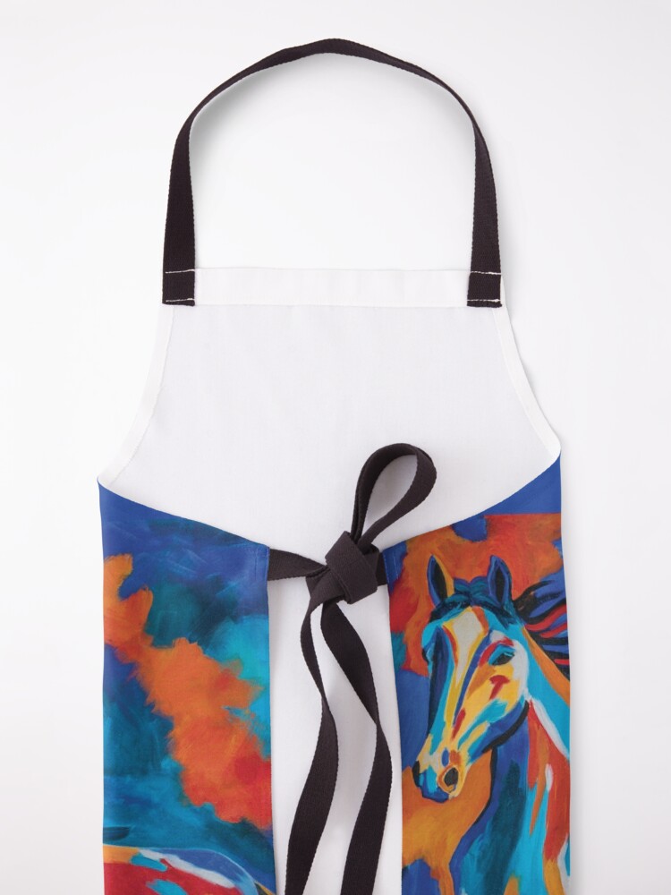 Alternate view of Wild Horses Apron