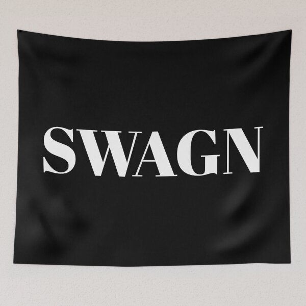 Item preview, SWAGN white font designed and sold by Mexikawaii.