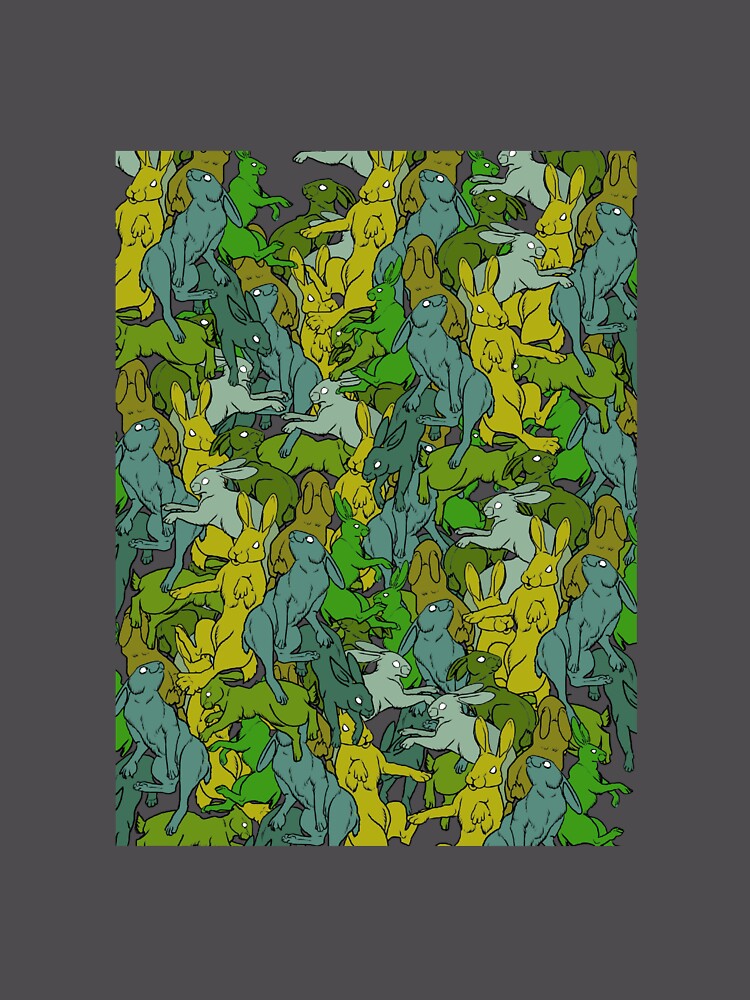 Thumbnail 6 of 6, Premium Oversized Sweatshirt, Rabbits Rabbits Rabbits designed and sold by TaylorLovrien.