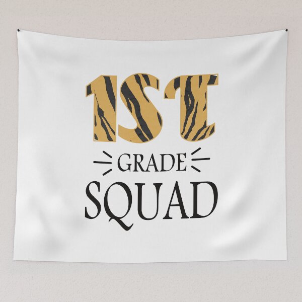 Item preview, 1st Grade Squad Tiger gift First Grade Teacher Student designed and sold by Farid94.