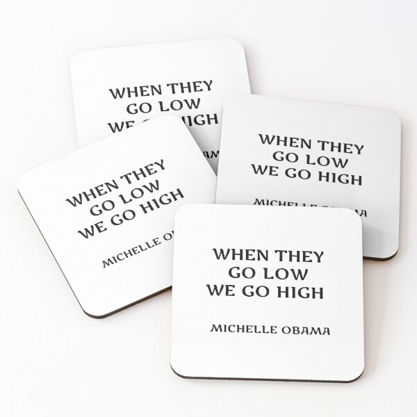 Item preview, CUANDO BAJAN, SUBEMOS ALTO - MICHELLE OBAMA designed and sold by Inspirationmotivation.