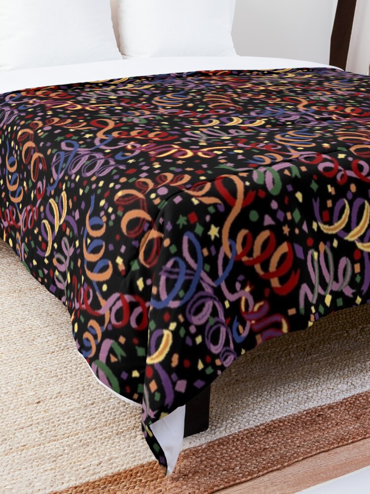 "90's Retro Arcade Carpet Design" Comforter by Axemred Redbubble