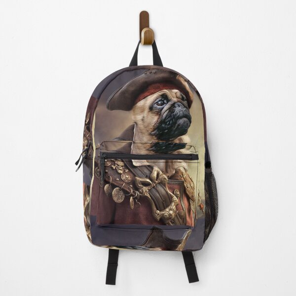 Item preview, Pirate Pug Dog Halloween designed and sold by MOKA META.