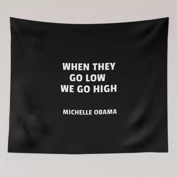 Item preview, CUANDO BAJAN, SUBEMOS ALTO - MICHELLE OBAMA designed and sold by Inspirationmotivation.