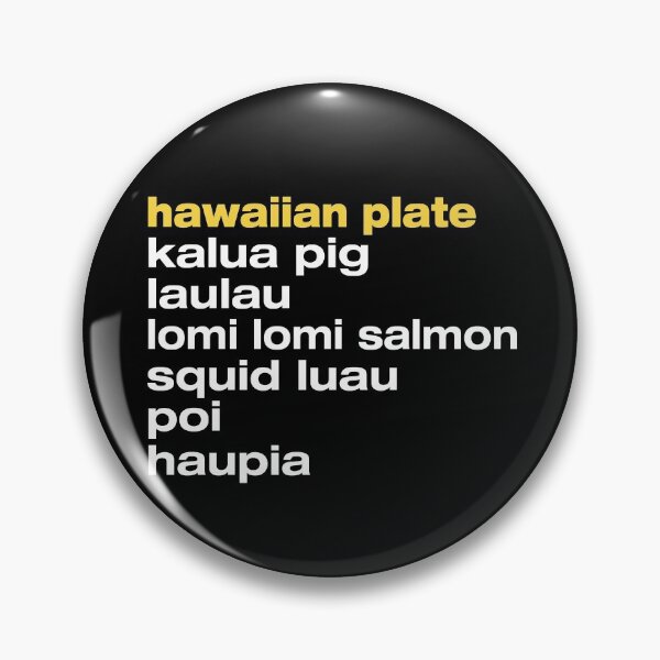Item preview, Anatomy of a Hawaiian Plate Hawaii food designed and sold by alohagiftbox.