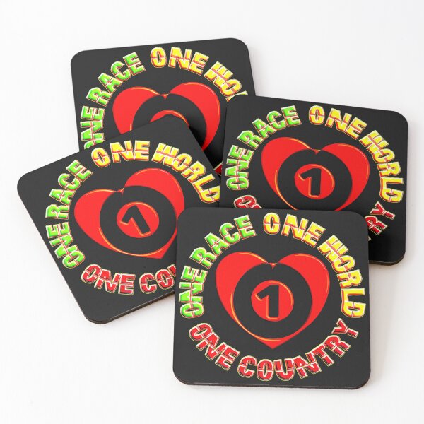 Item preview, ONE RACE ONE WORLD ONE COUNTRY ONE LOVE designed and sold by Ralek.