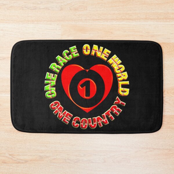 Item preview, ONE RACE ONE WORLD ONE COUNTRY ONE LOVE designed and sold by Ralek.