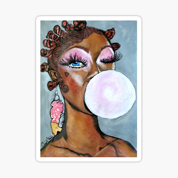 Bubblelicious Pegatina