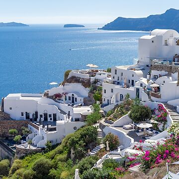 Santorini Insel Puzzle 1000 Teile - Griechisches Urlaubs-Motiv Oia, Für Erwachsene