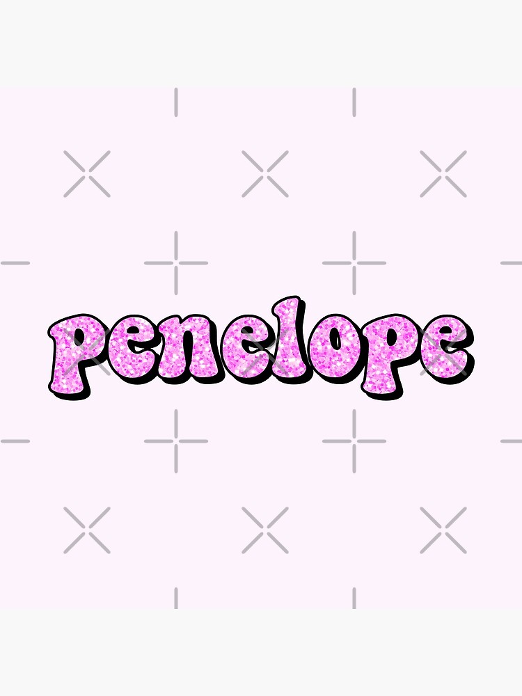 Penelope Sparkle Phone Pocket Black