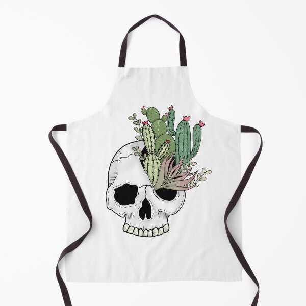 Item preview, Cacti Skull | Digital Artwork | Tattoo Style Art designed and sold by LeksDesignCo.