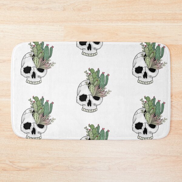 Item preview, Cacti Skull | Digital Artwork | Tattoo Style Art designed and sold by LeksDesignCo.