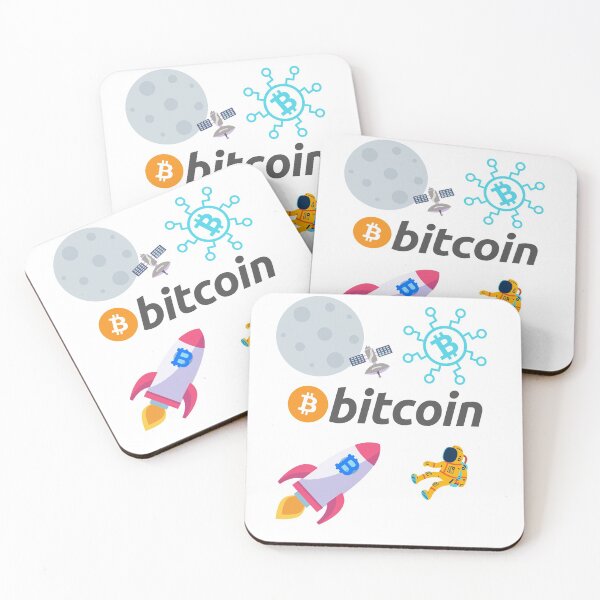 Item preview, Bitcoin to the Moon, Cryptocurrency Wear  designed and sold by WinningUniverse.