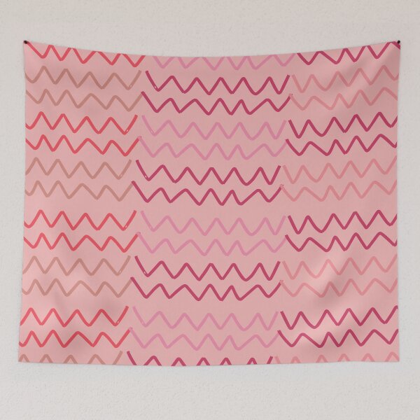 Item preview, Copy of Scribbled Abstract Line Pattern Pillow designed and sold by kylll.