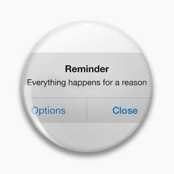 Item preview, Reminder - For a reason designed and sold by rbytgr.
