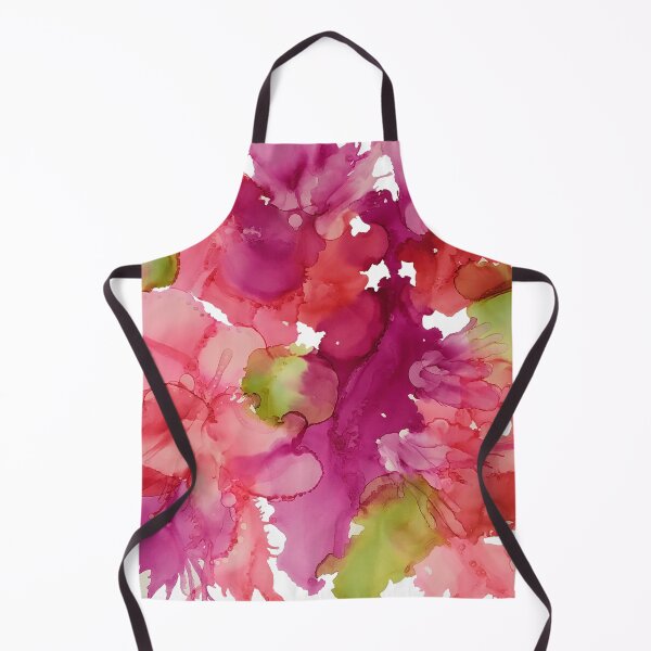 Item preview, Pink Flowers Alcohol Ink designed and sold by Artfully Abstracted.
