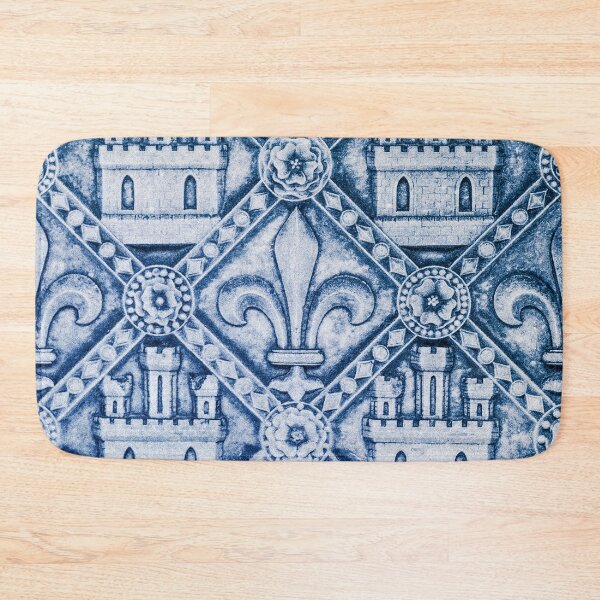 Item preview, Fleur de Lis in Blue designed and sold by Patricia L. Walker.