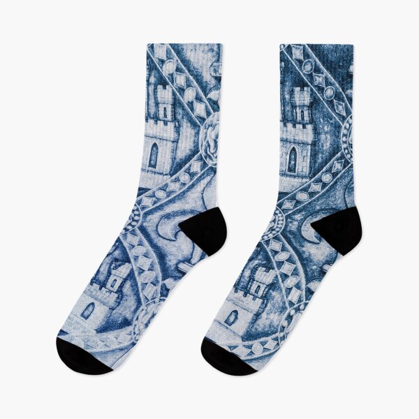 Item preview, Fleur de Lis in Blue designed and sold by Patricia L. Walker.