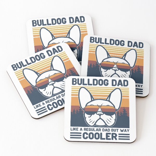 Item preview, Vintage Bulldog Dad Like A Regular Dad But Way Cooler Funny Gift designed and sold by Noahlaz.