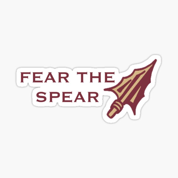 FEAR THE SPEAR sticker Sticker