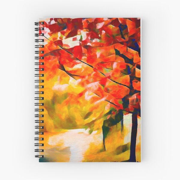 Item preview, Glorious Foliage On The Rail Trail - Abstract designed and sold by Photo Art By Anita.