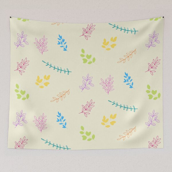 Item preview, Cute Pastel Foliage Pattern designed and sold by MixedBagMerch.