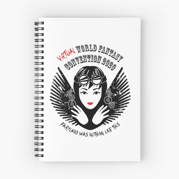 Item preview, Virtual World Fantasy 2020 Logo designed and sold by WorldFantasyCon.