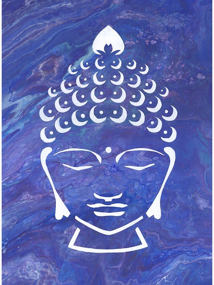 Thumbnail 2 of 2, Greeting Card, Calm Buddha designed and sold by nownbeyond.