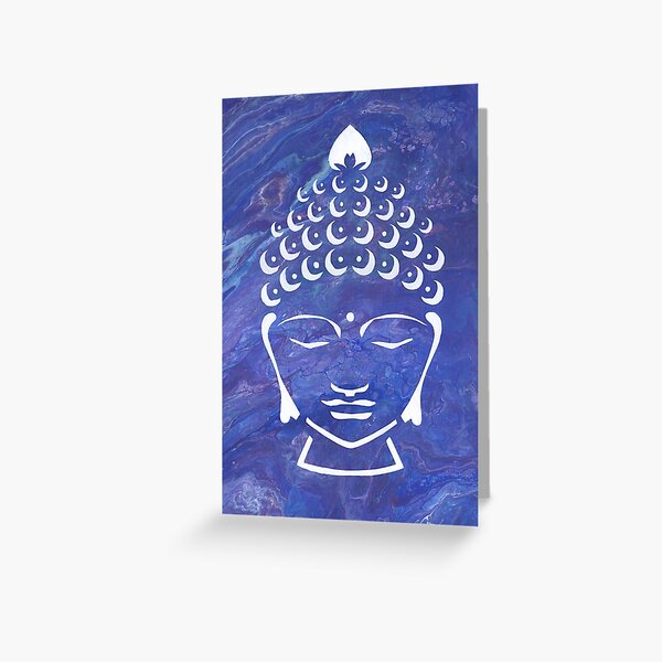 Calm Buddha Greeting Card
