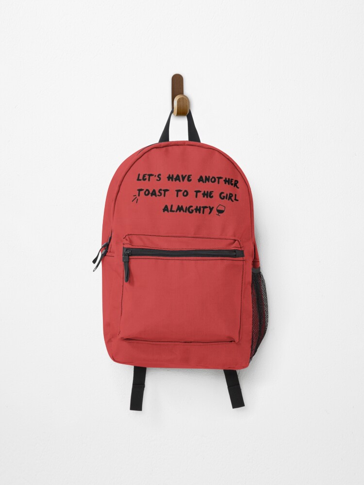 girl almighty quote - one direction Backpack by crownyart