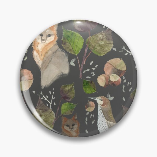 Item preview, Fox and Thrush Bird designed and sold by ilinca maican.