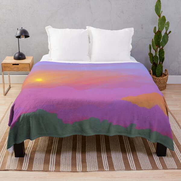 Item preview, colorful landscape designed and sold by theeggplant.