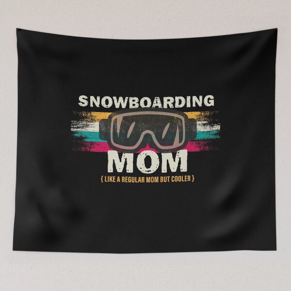 Item preview, Snowboarding Mom Cool Statement Funny Mommy designed and sold by teeseeds.