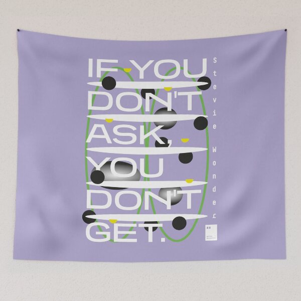 Item preview, If you don't ask, you don't get designed and sold by quotesonposters.