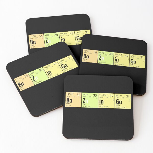 Item preview, BAZINGA PERIODIC TABLE TBBT designed and sold by T-paw.