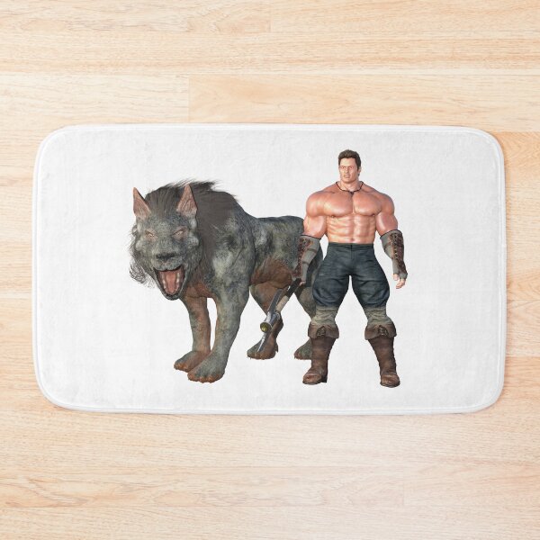 Item preview, Warrior with wolf designed and sold by 3D-Warrior.