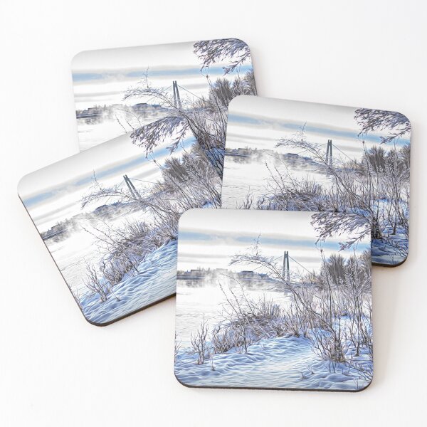 Item preview, The chill of winter illustration designed and sold by CanadianWild418.