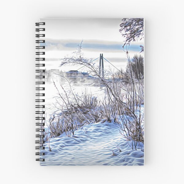 Item preview, The chill of winter illustration designed and sold by CanadianWild418.
