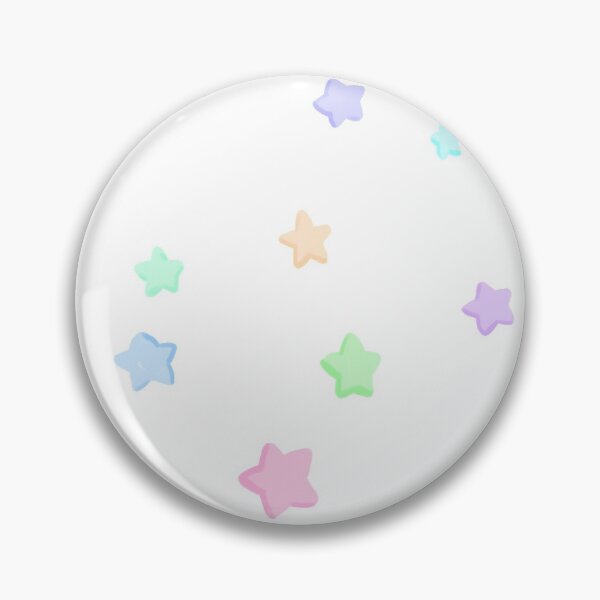 Item preview, pastel kawaii stars sticker pack (pastel rainbow / white) designed and sold by citrusapple.